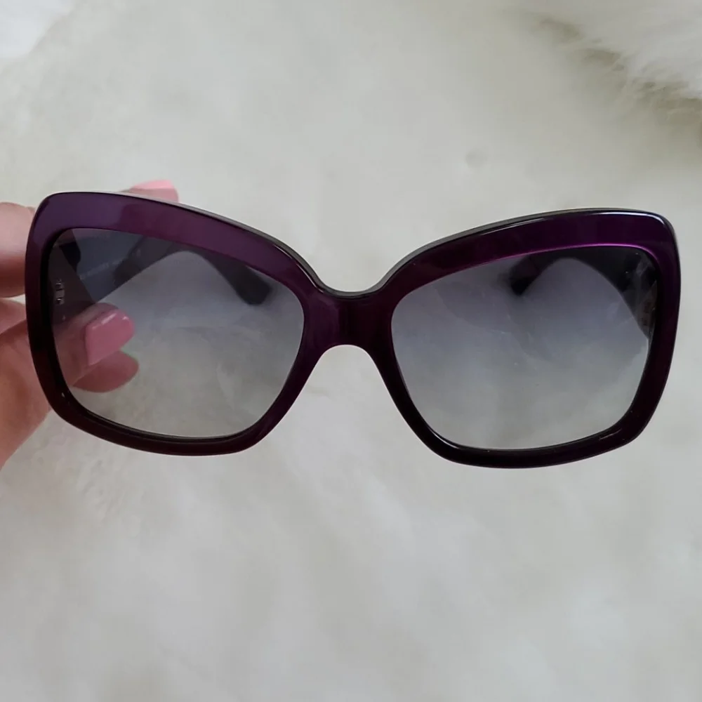 Authentic Burberry sunglasses purple used women